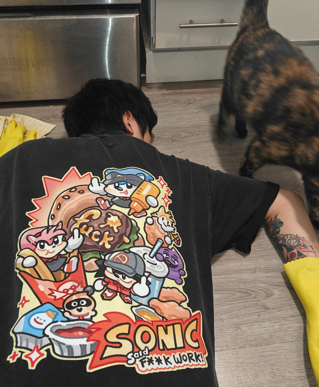 Sonic said F**K